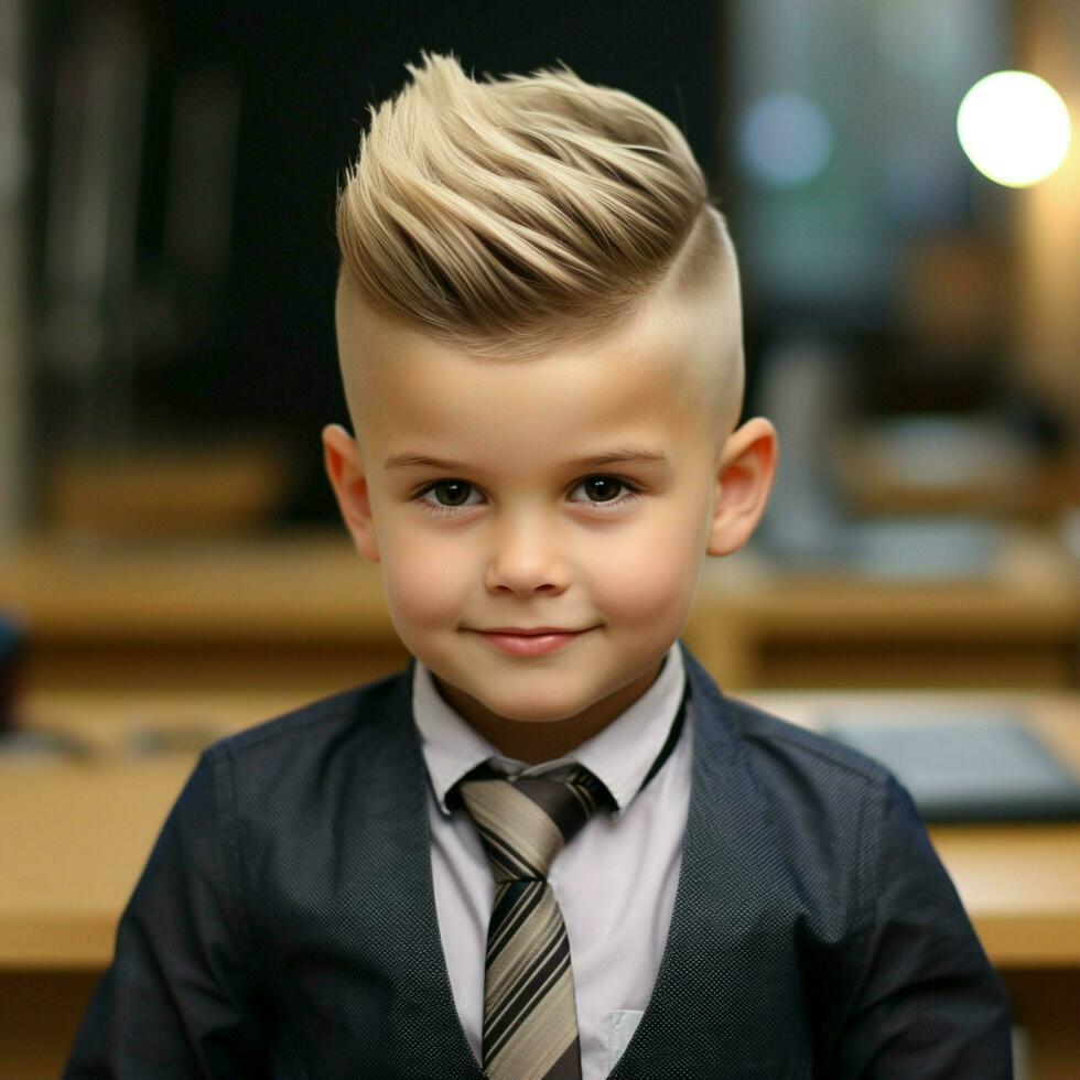 Kids Hair Cut Stock Photos, Images and Backgrounds for Free Download