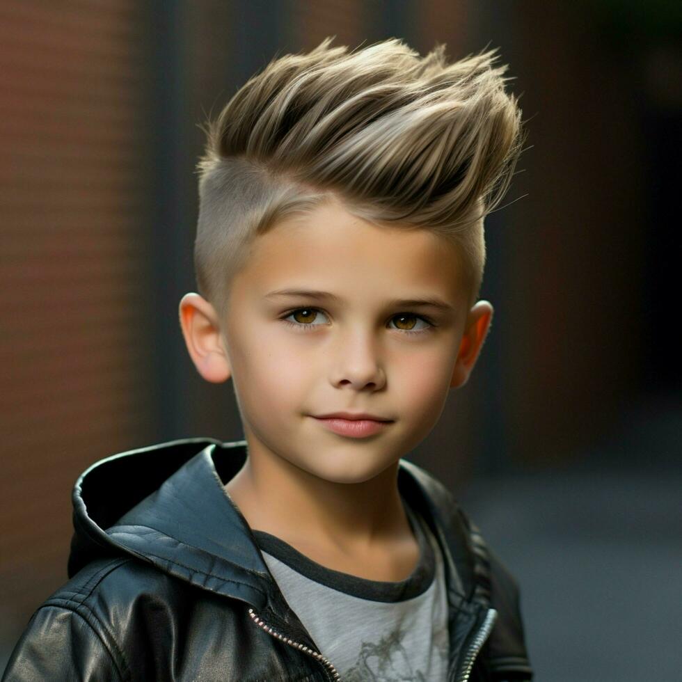 boy hair style photo