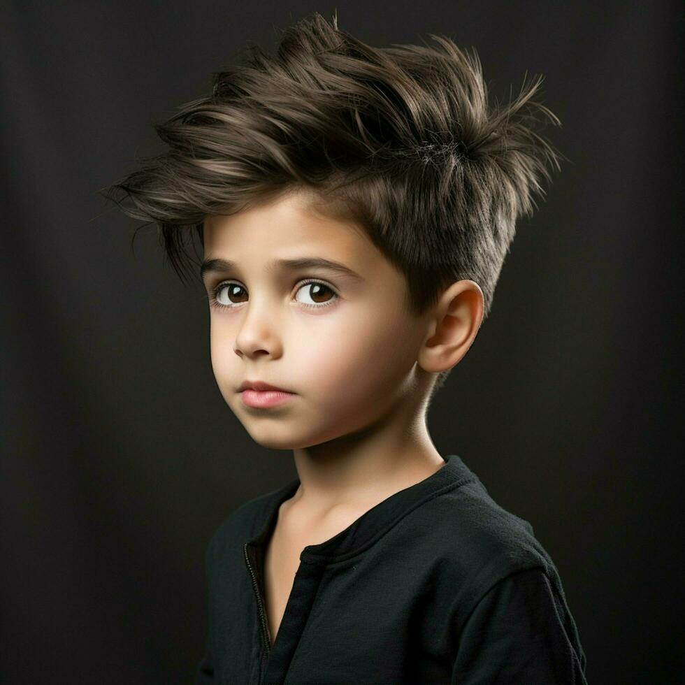 boy hair style photo