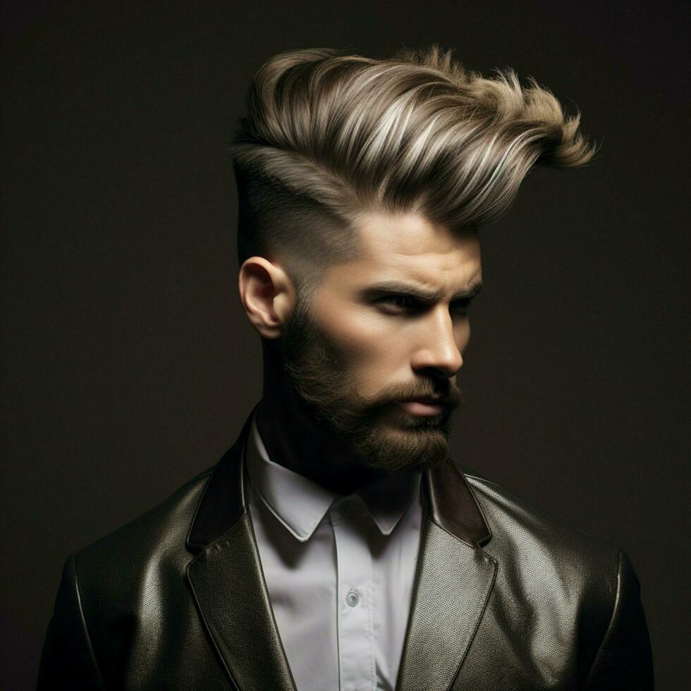 man hair style photo