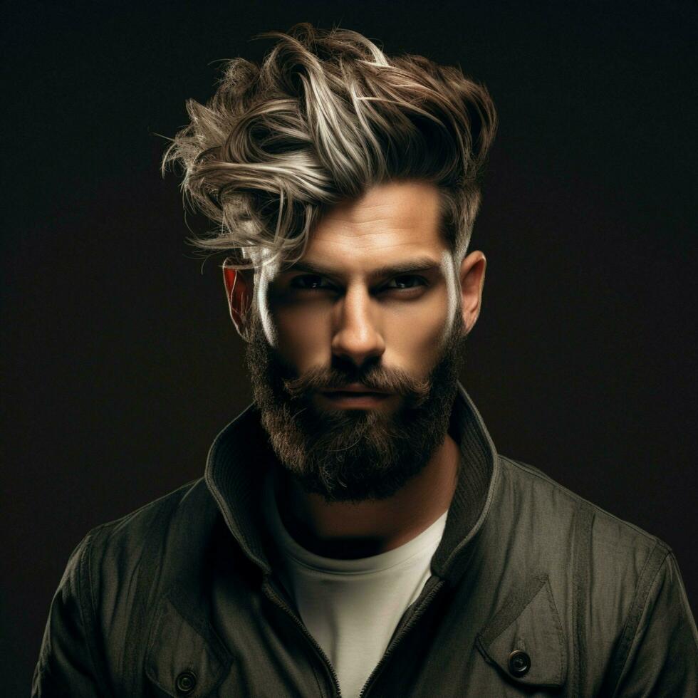 man hair style photo