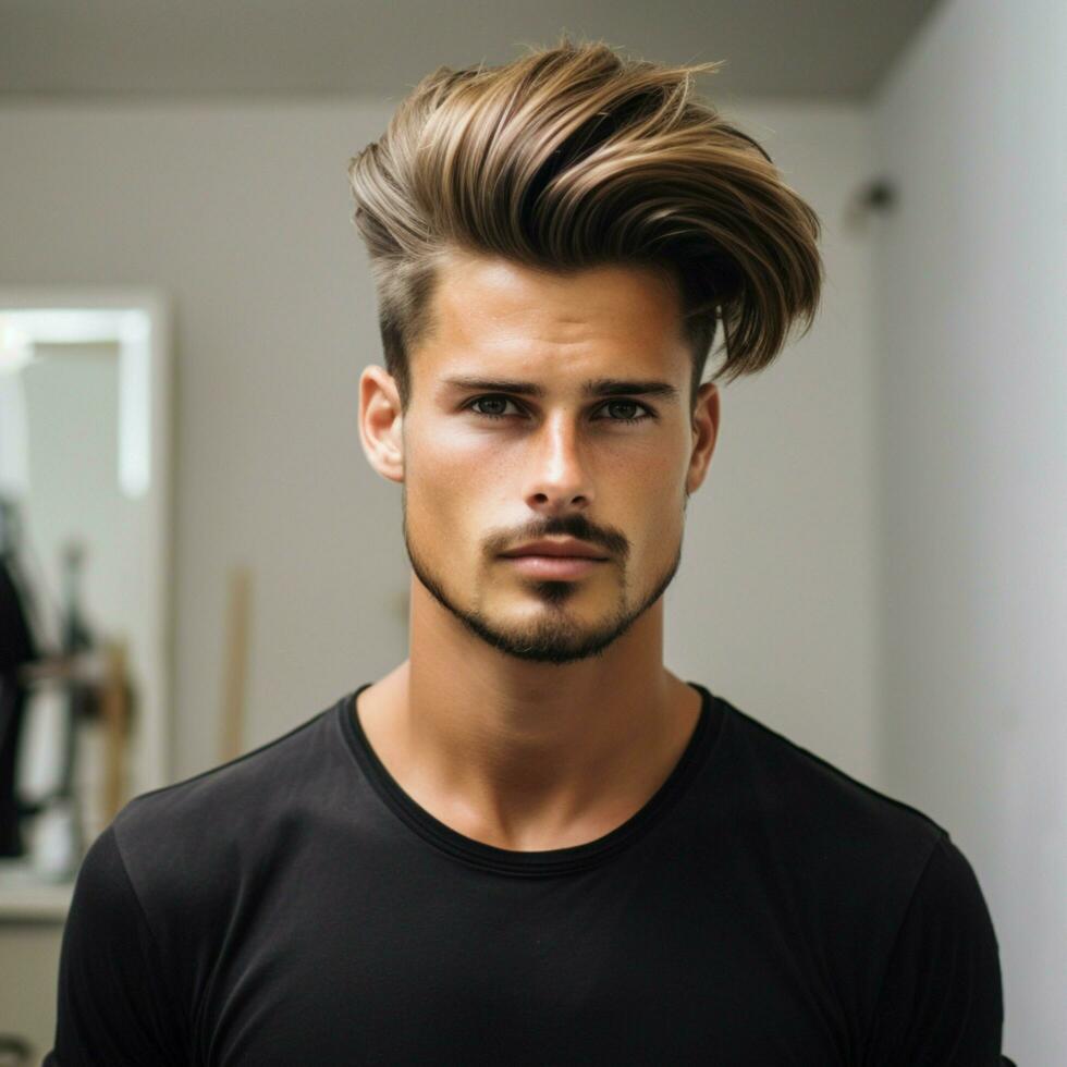 man hair style photo