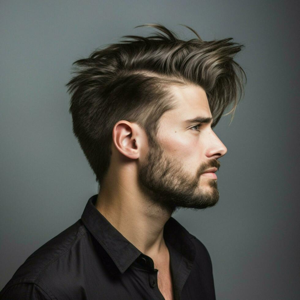 man hair style photo