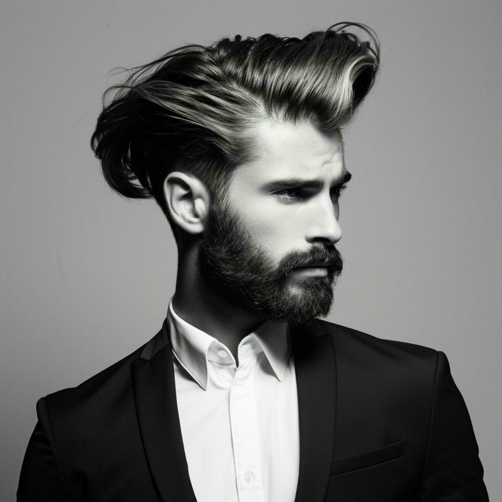 man hair style photo