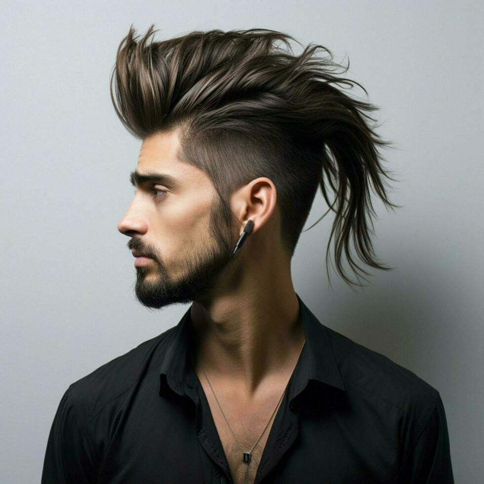 man hair style photo