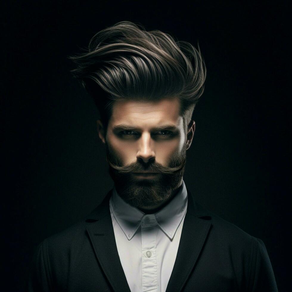 man hair style photo
