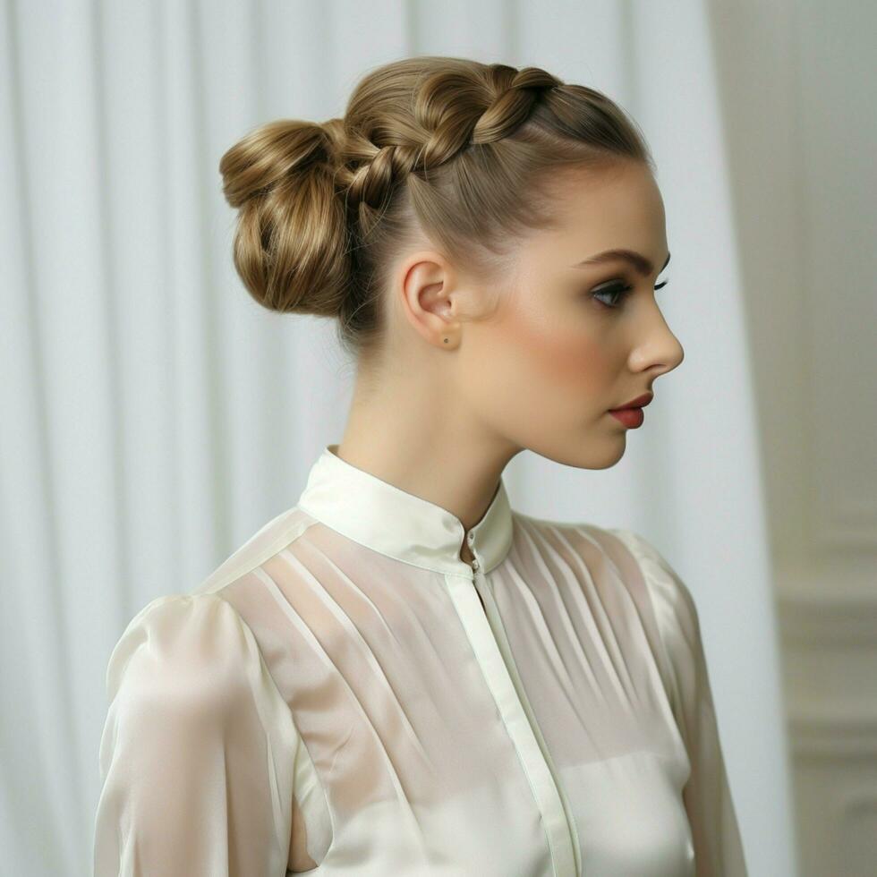 photo of French Braid Ponytail