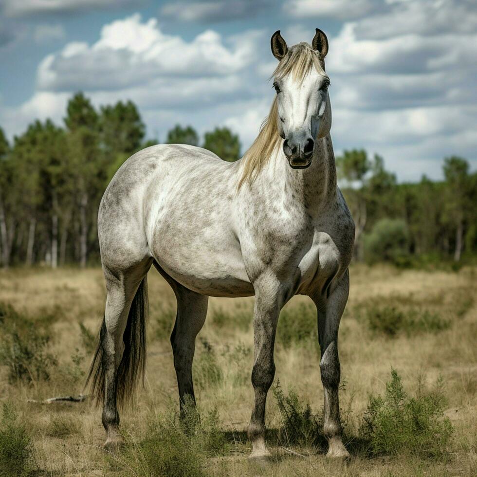 foto de caballo lleno Disparo alto calidad hdr 16k ultra hd