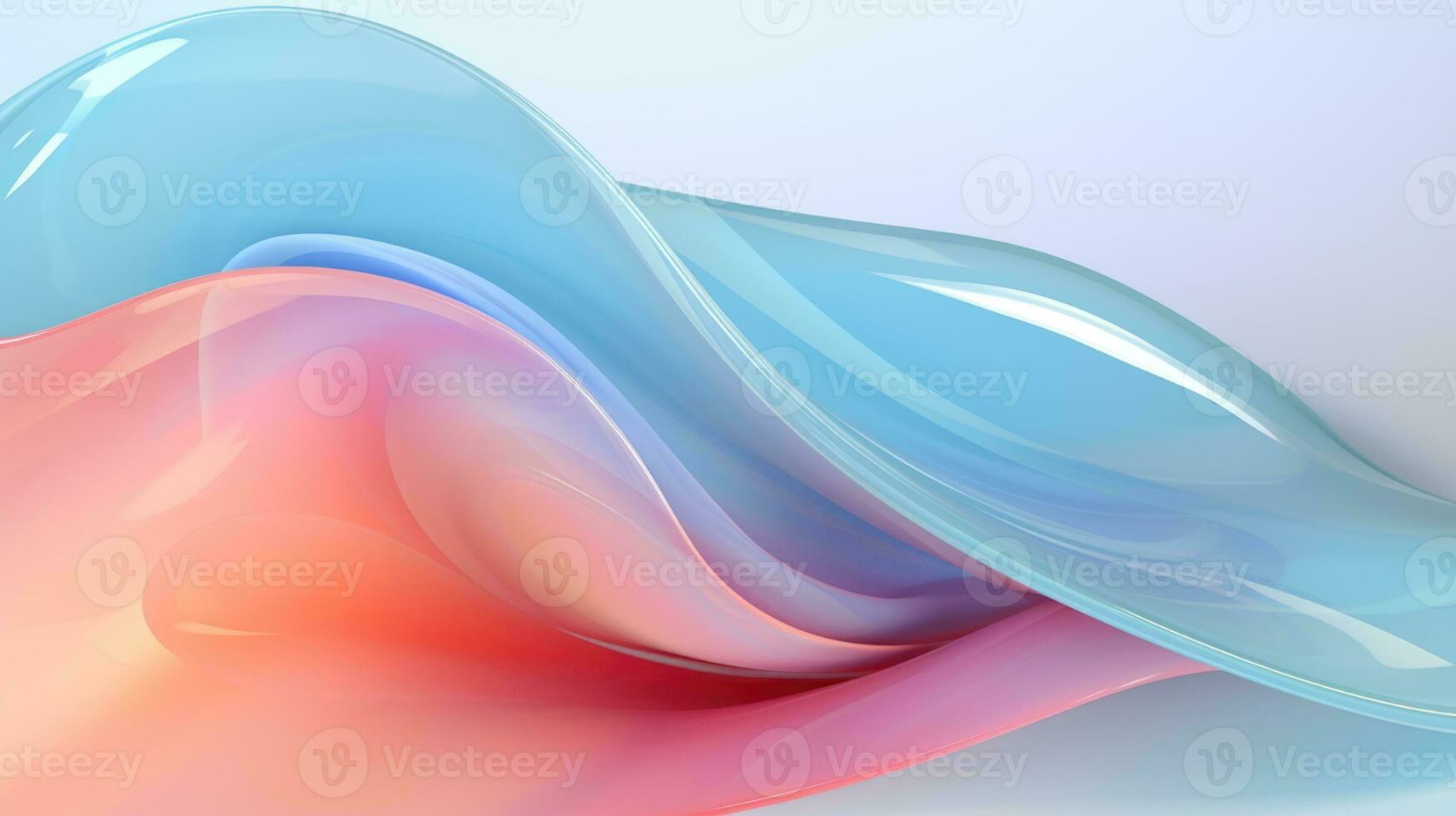 abstract futuristic wave design wallpaper background, AI Generative photo