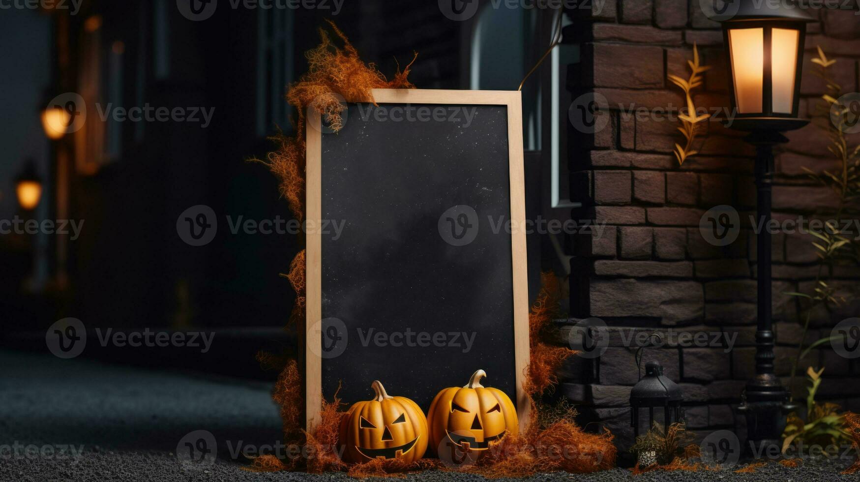 halloween, pumpkin, promotion, cafe, restaurant, AI Generative photo