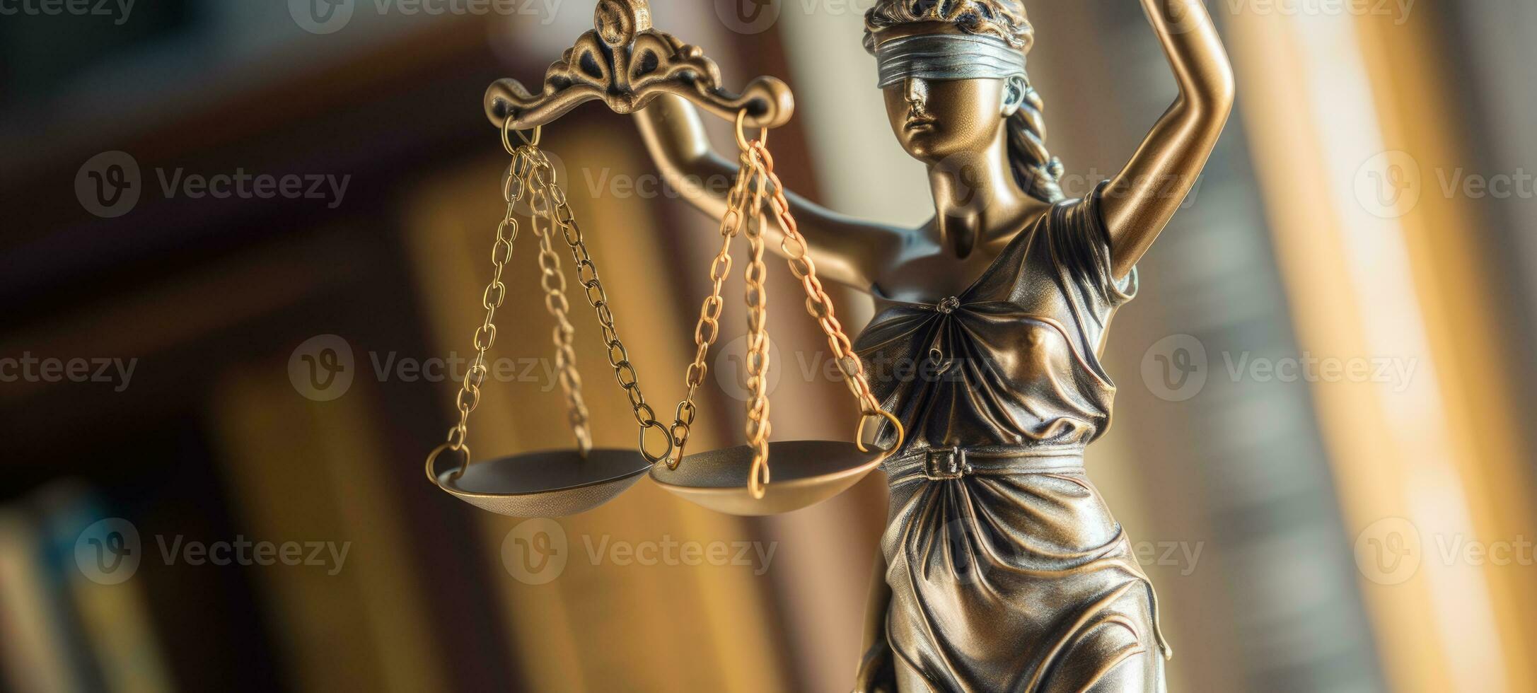 Statue Of Lady Justice, Fairness, law, ai photo