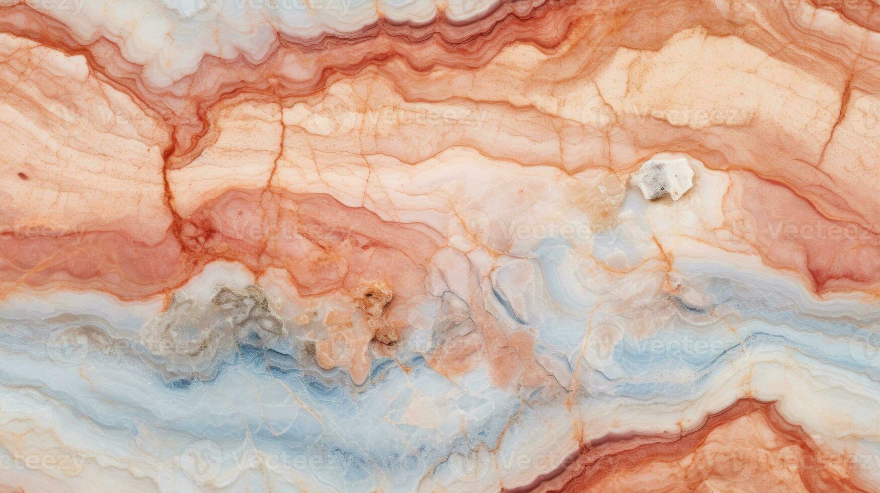 abstract marble texture agate red, ai photo