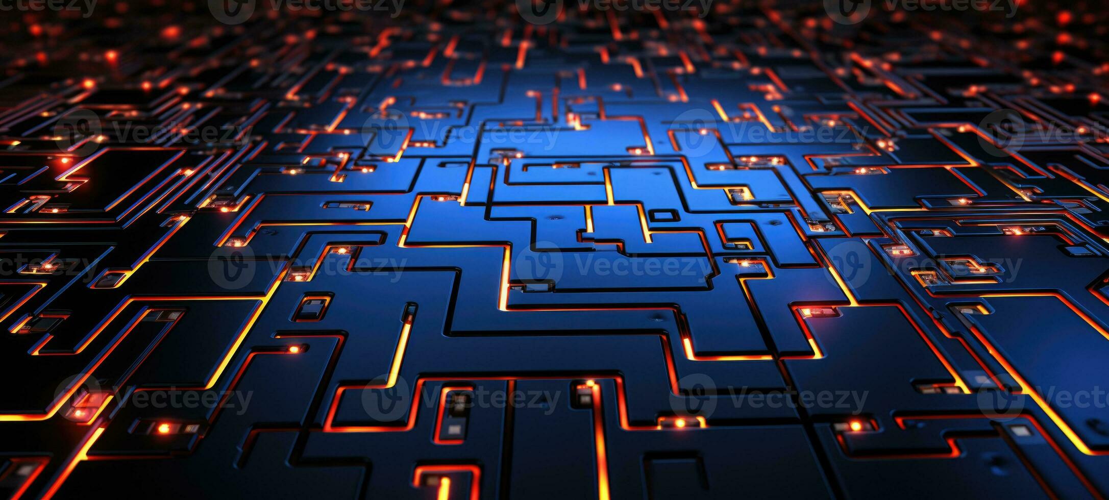 amoled, OLED tech circuit board chip electronics, ai photo