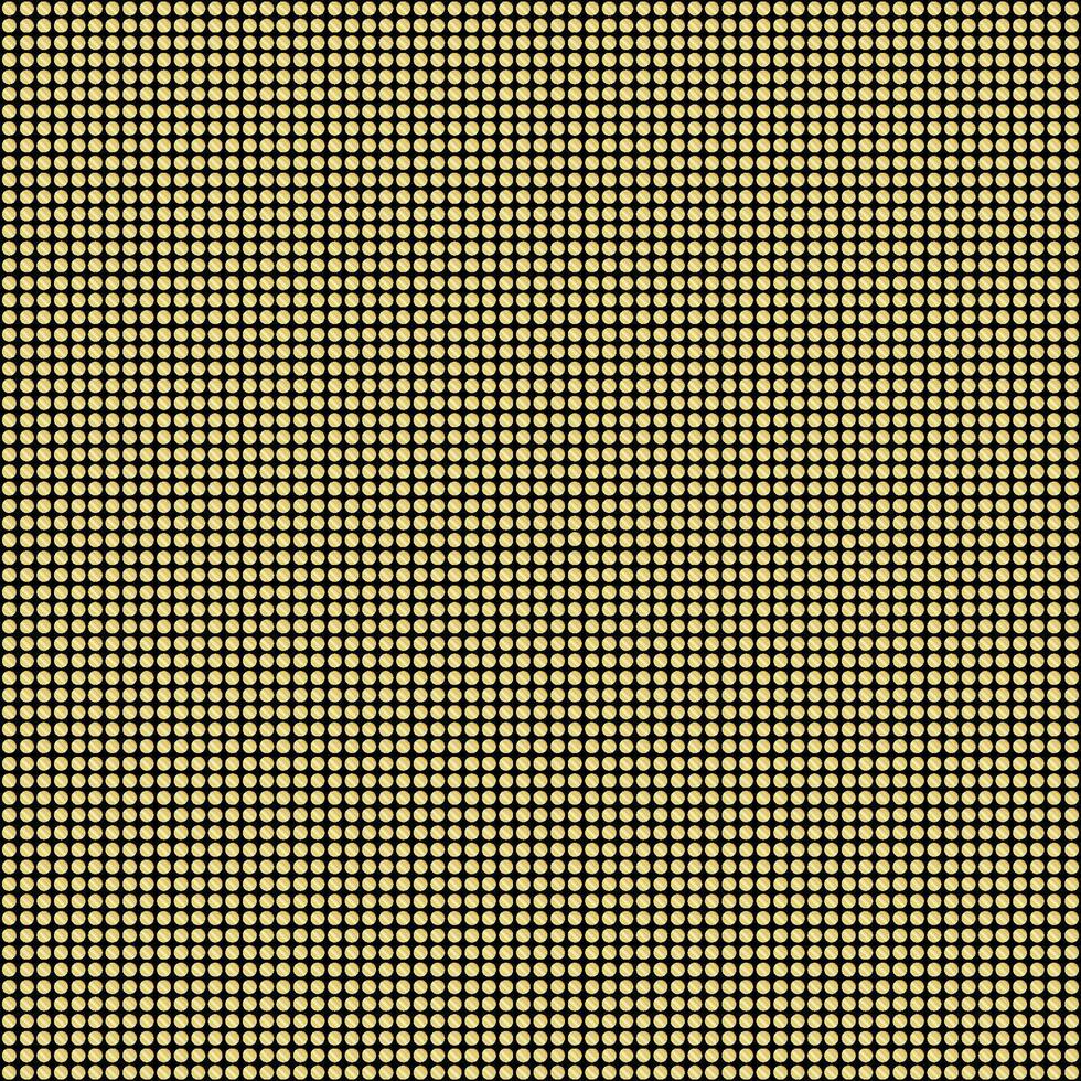 Gold polka dot background. vector