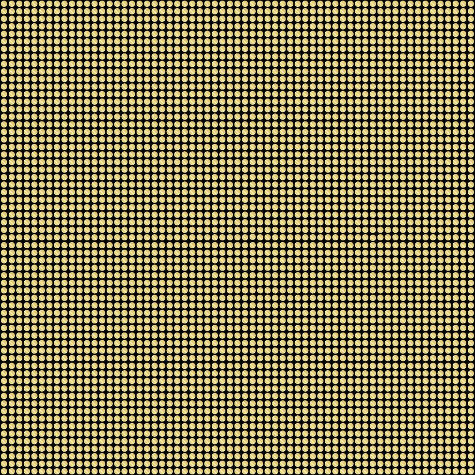 Gold polka dot background. vector