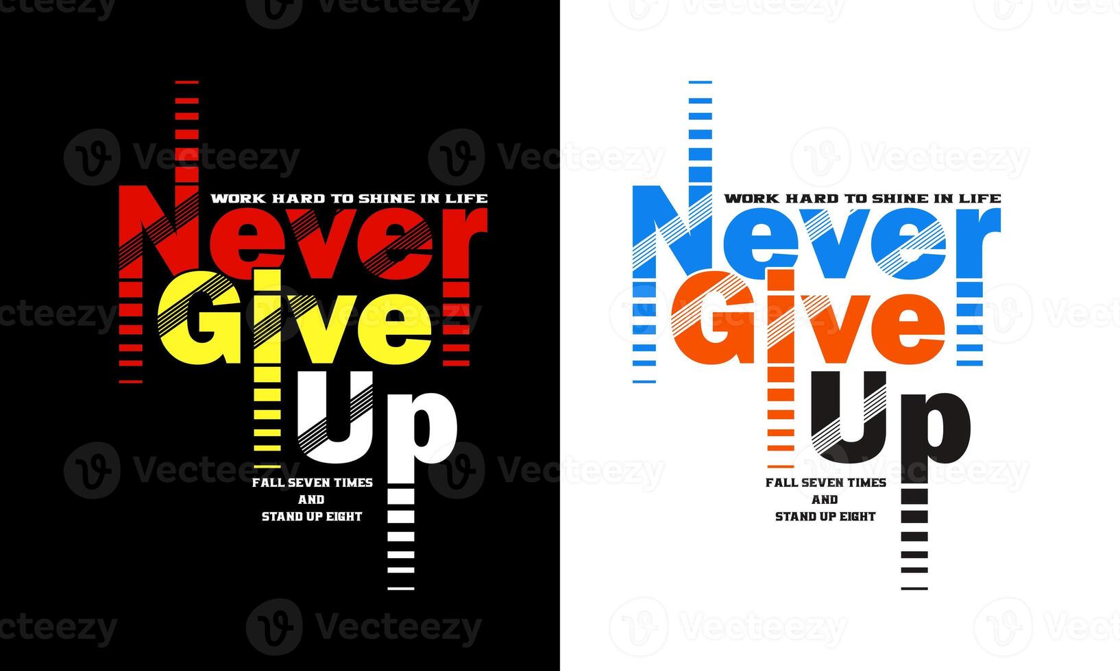 Never give up stay strong typography t shirt design for apparel, clothes and brand. New York vector graphic t shirt design photo