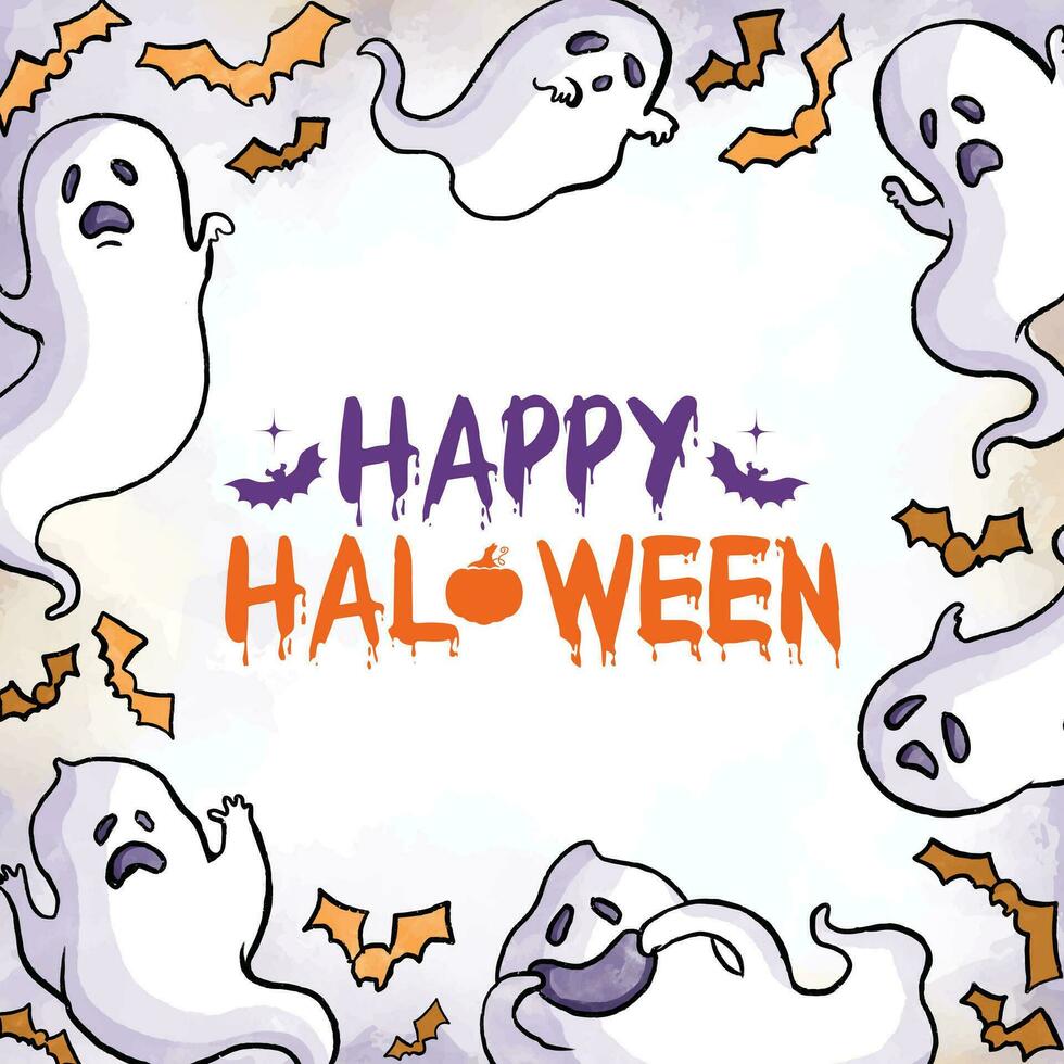 Happy Halloween design vector