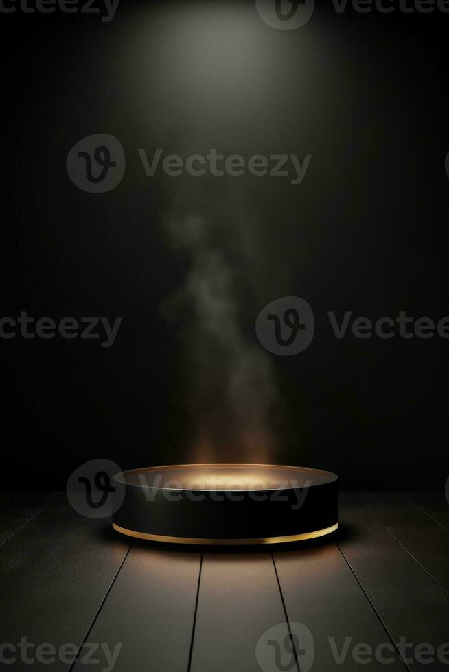 Ai Generative Photo of a podium for product presentation