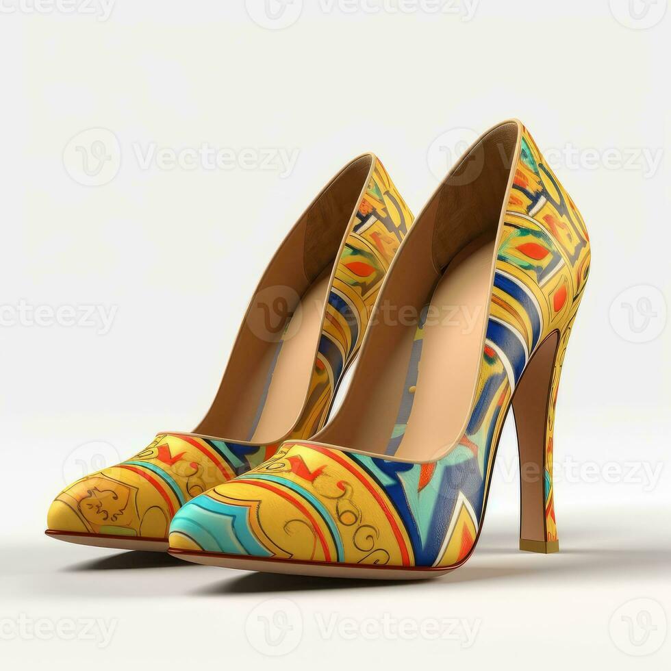 Ai Generative Photo of a woman shoes