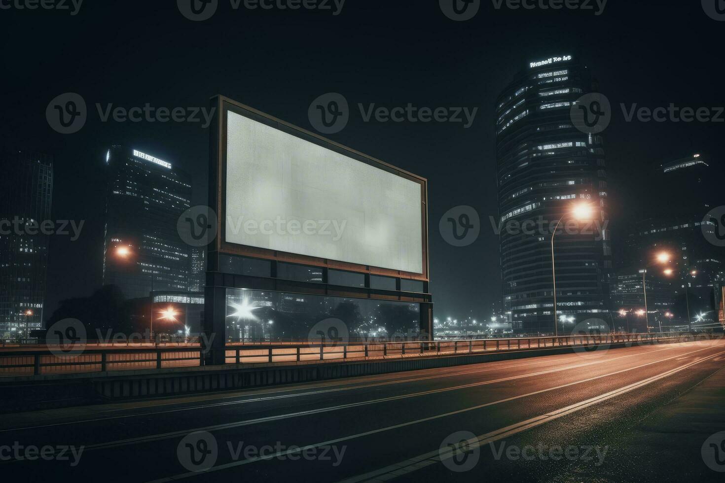 Ai Generative Photo of a advertising board