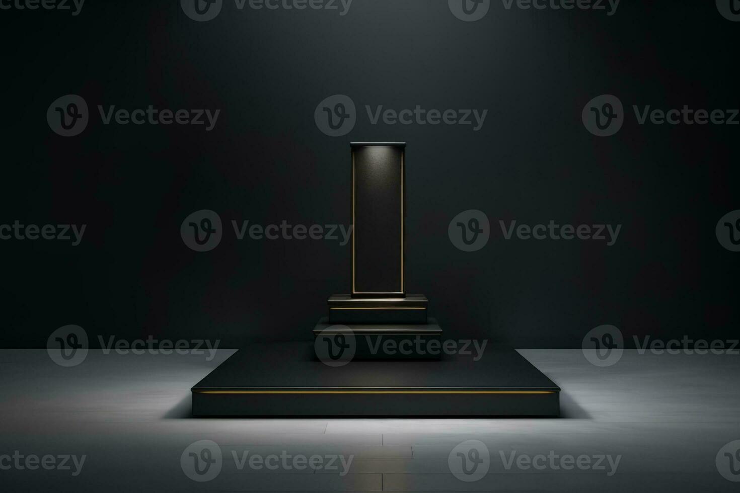 Ai Generative Photo of a podium for product presentation
