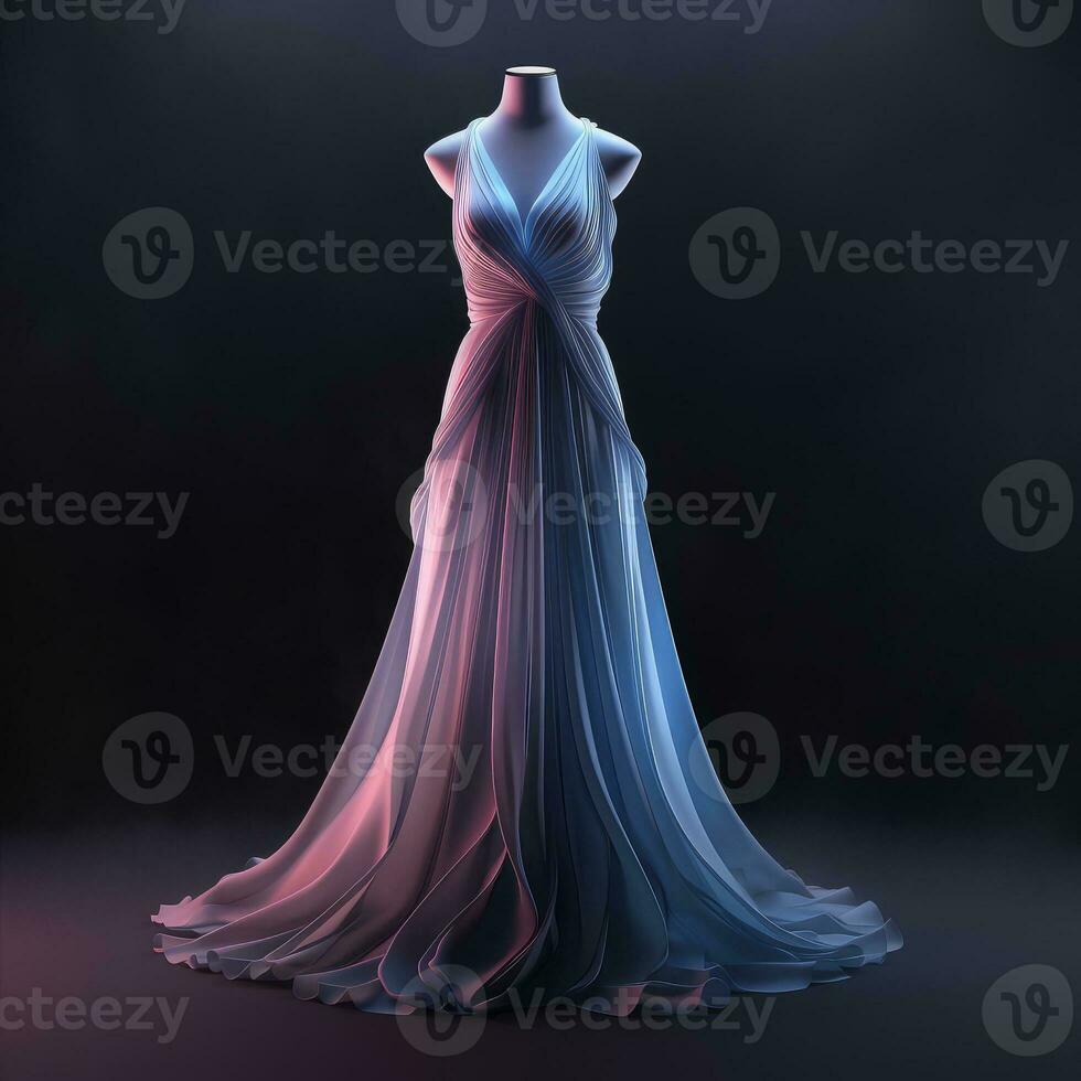 Ai Generative Photo of a woman dress