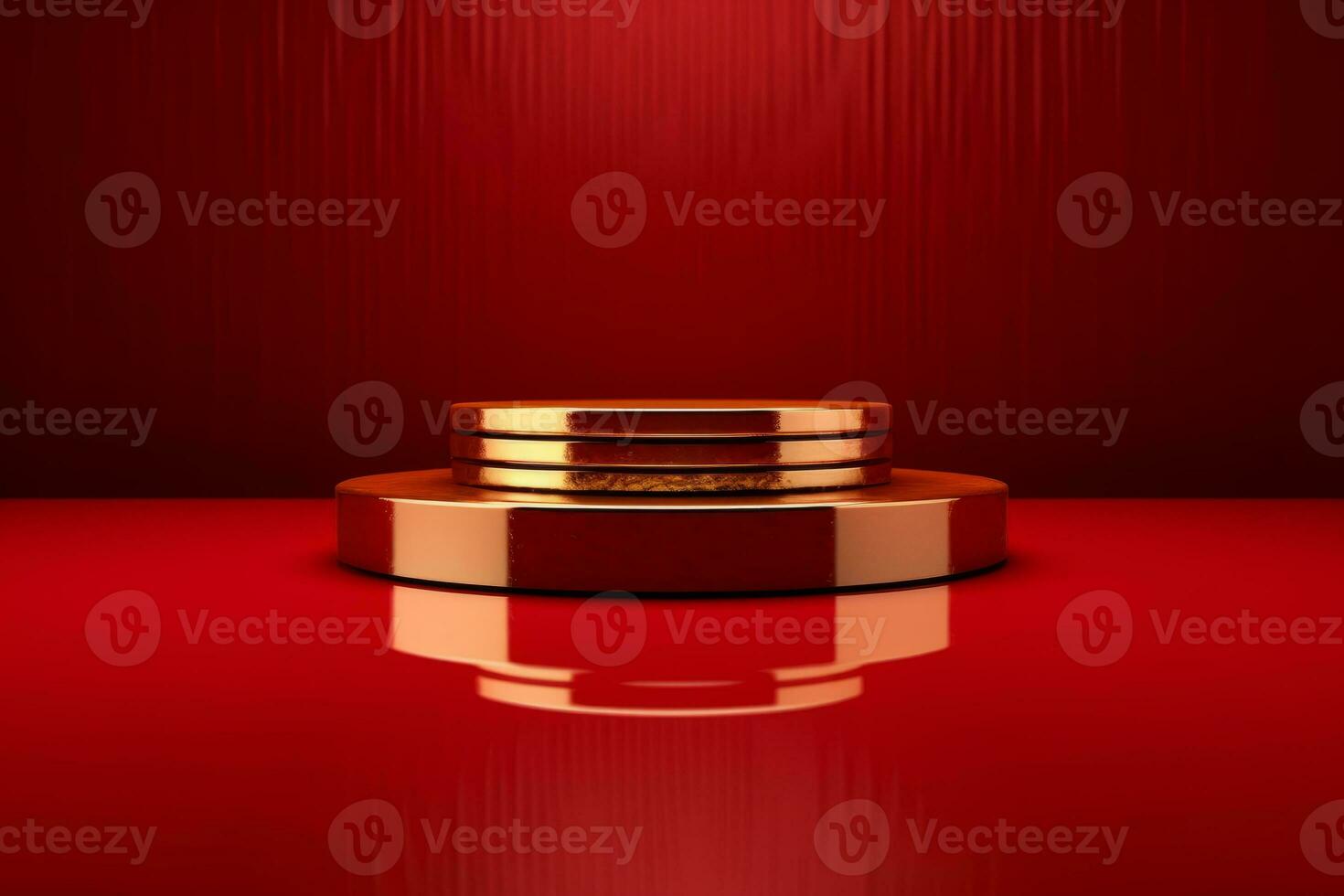 Ai Generative Photo of a podium for product presentation