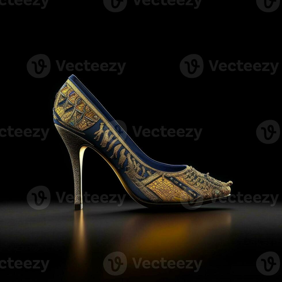 Ai Generative Photo of a woman shoes