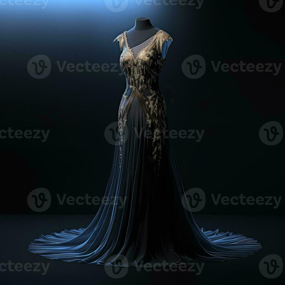 Ai Generative Photo of a woman dress