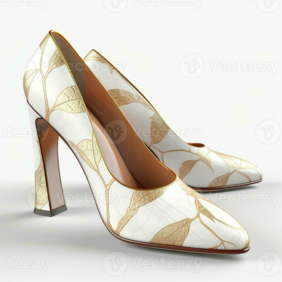 Ai Generative Photo of a woman shoes