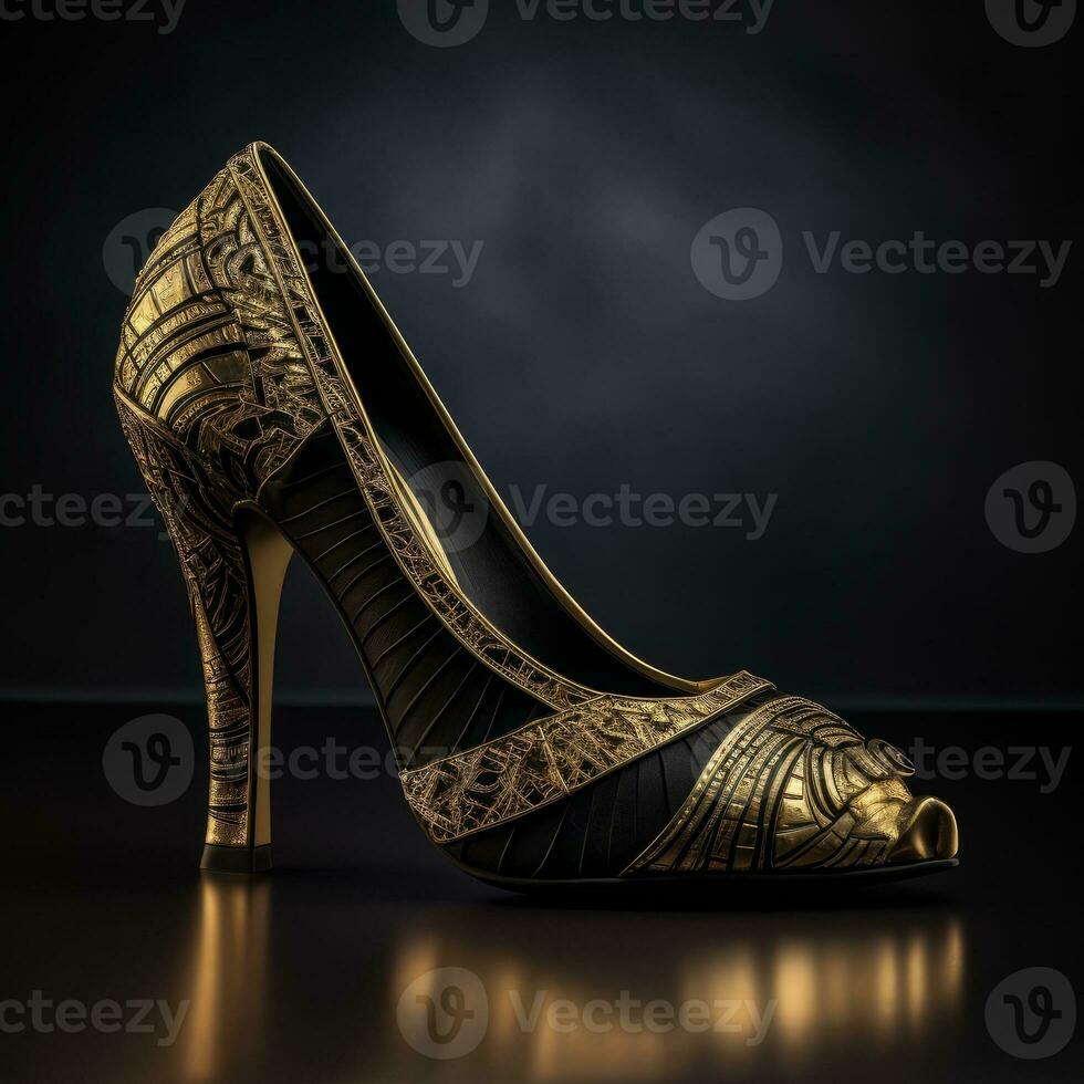 Ai Generative Photo of a woman shoes