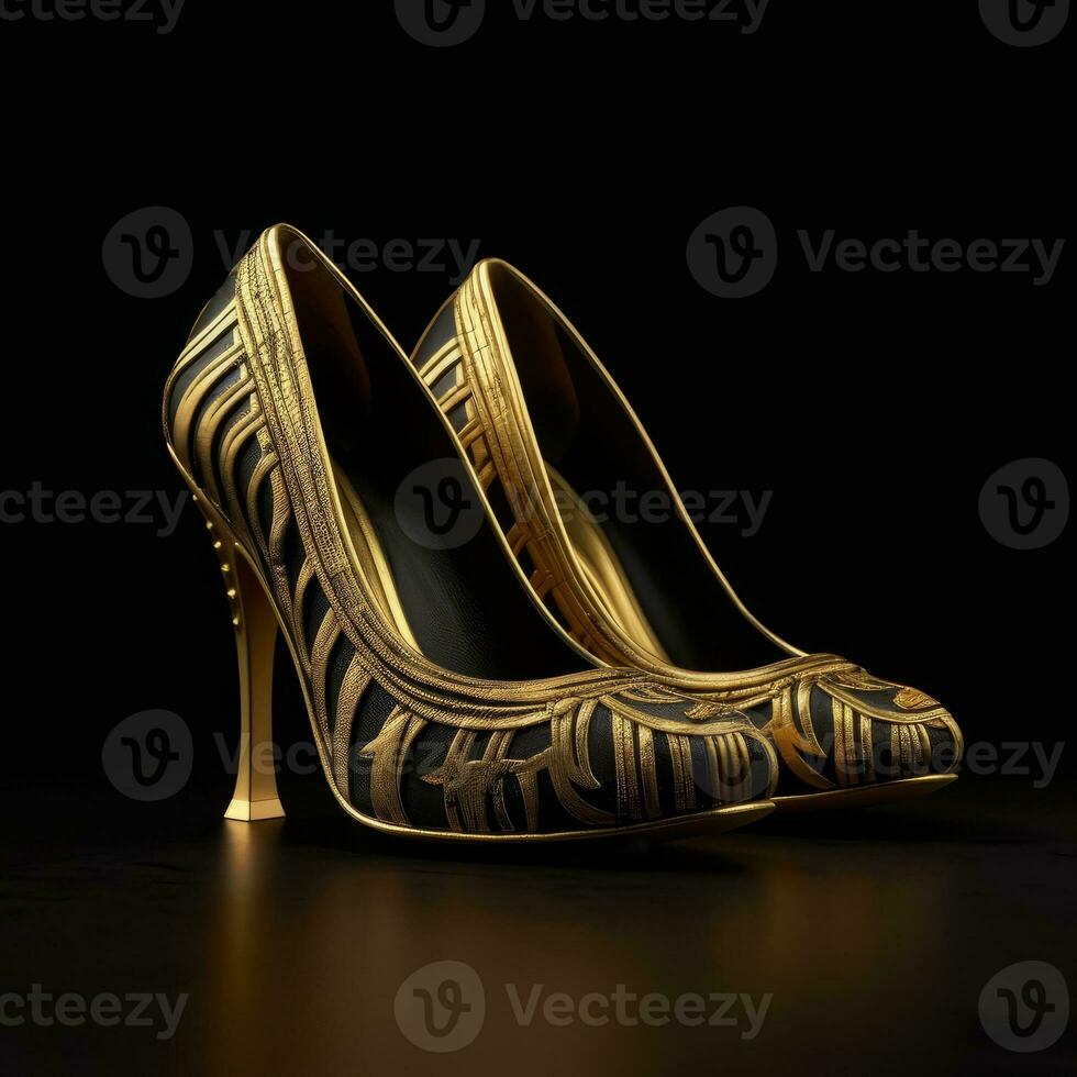 Ai Generative Photo of a woman shoes