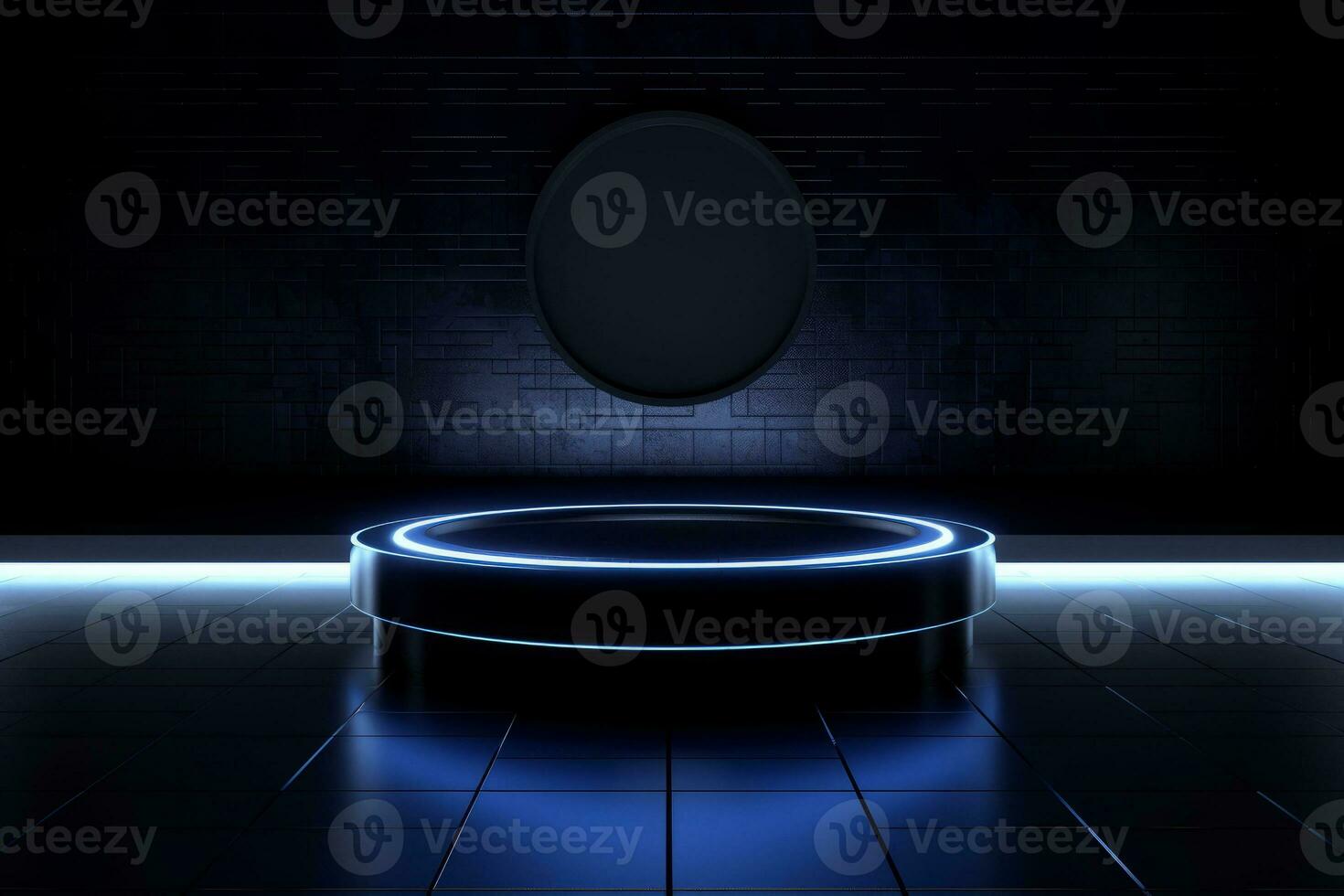 Ai Generative Photo of a podium for product presentation