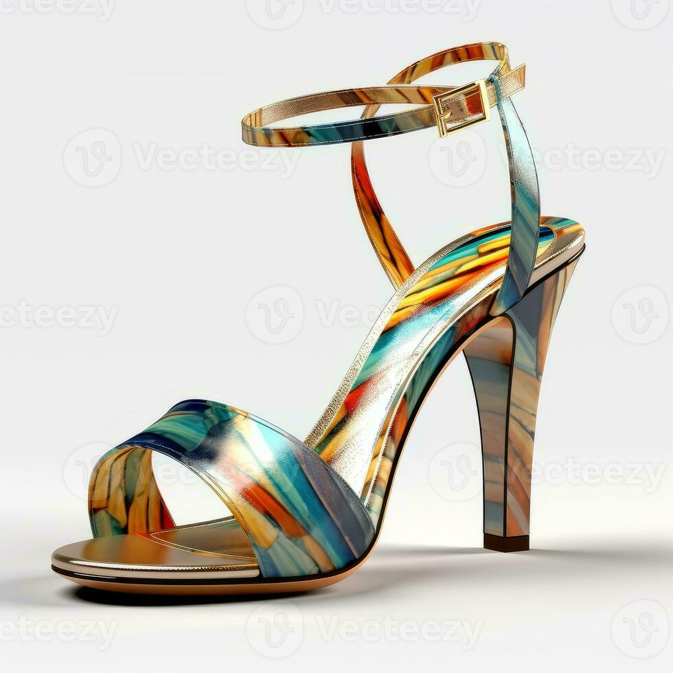 Ai Generative Photo of a woman shoes