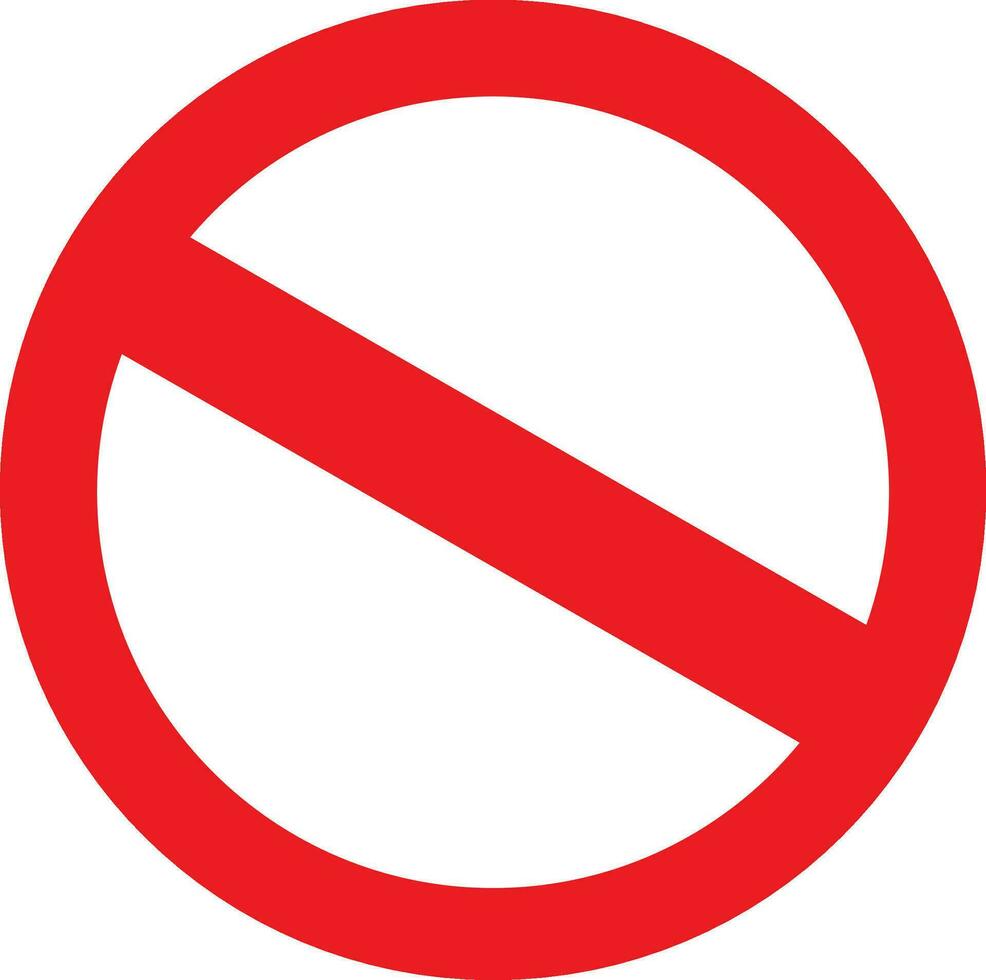 no entry sign vector clip art