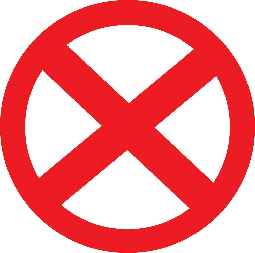 no entry sign clipart vector