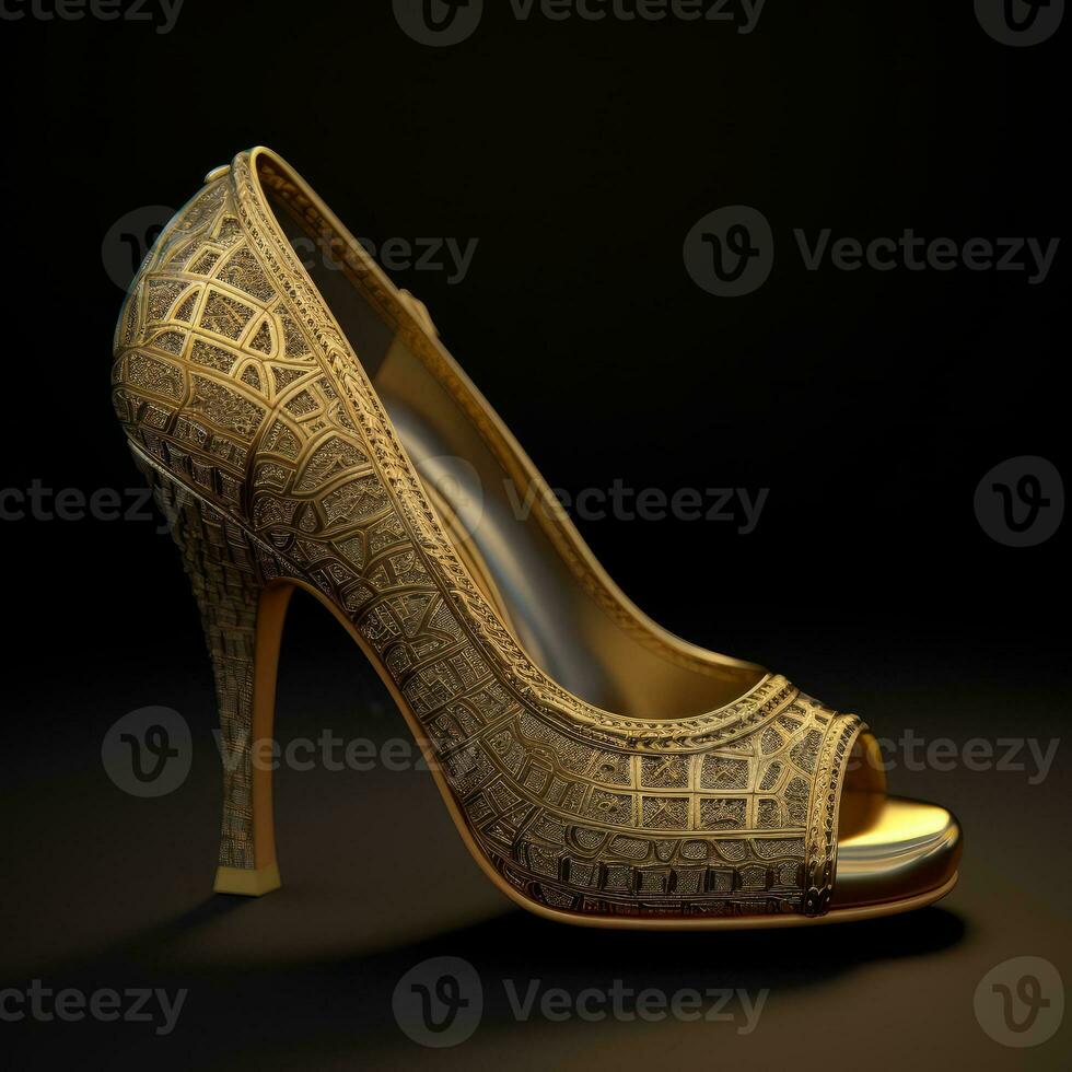 Ai Generative Photo of a woman shoes
