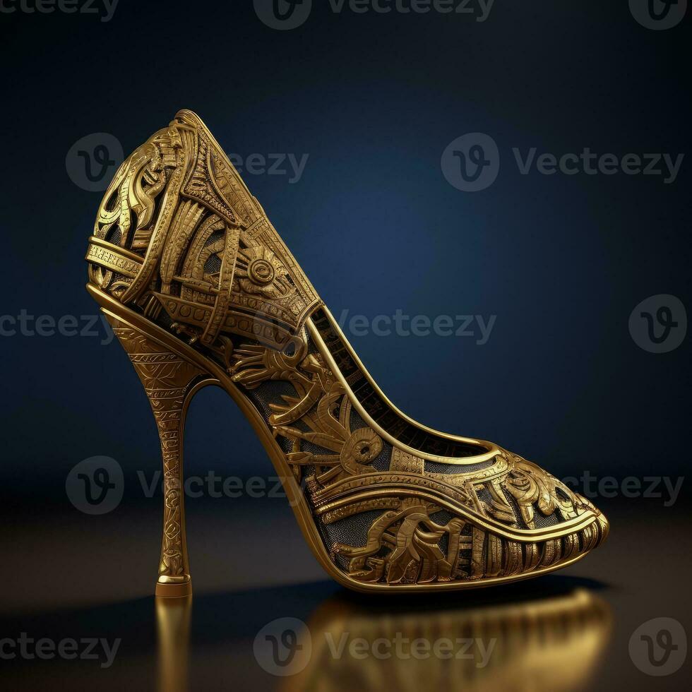 Ai Generative Photo of a woman shoes