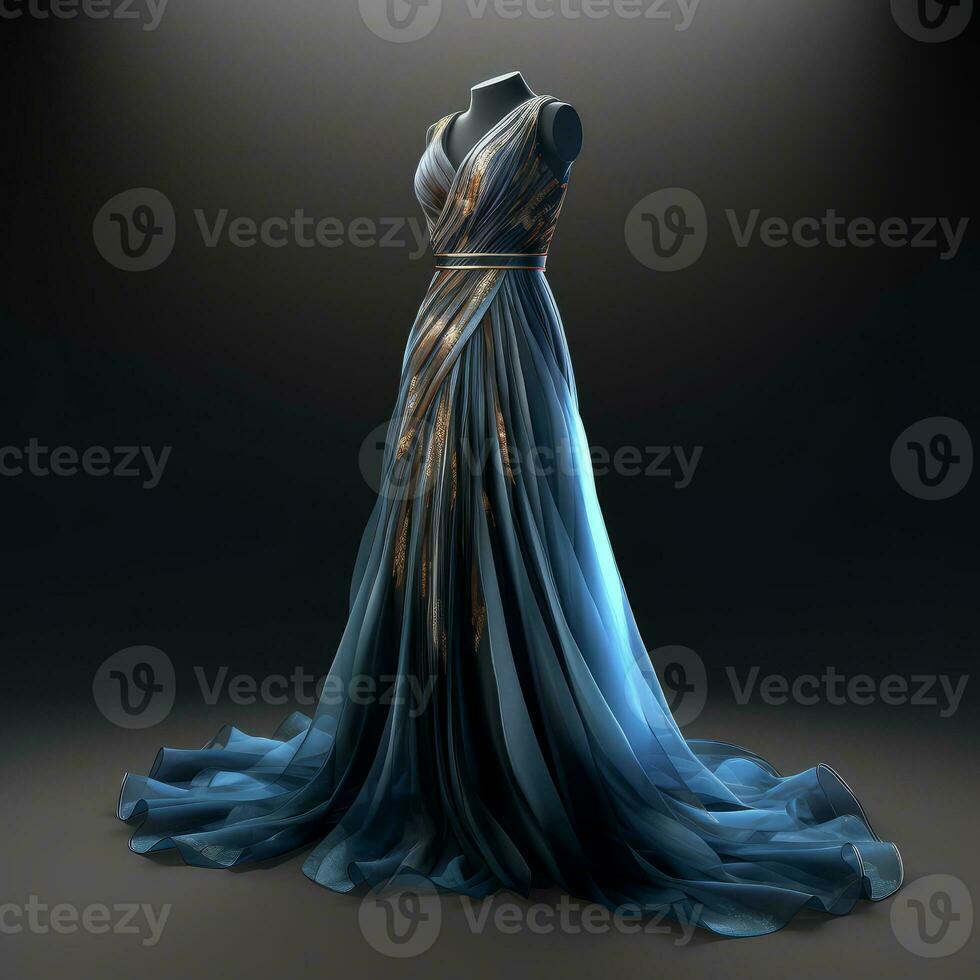 Ai Generative Photo of a woman dress