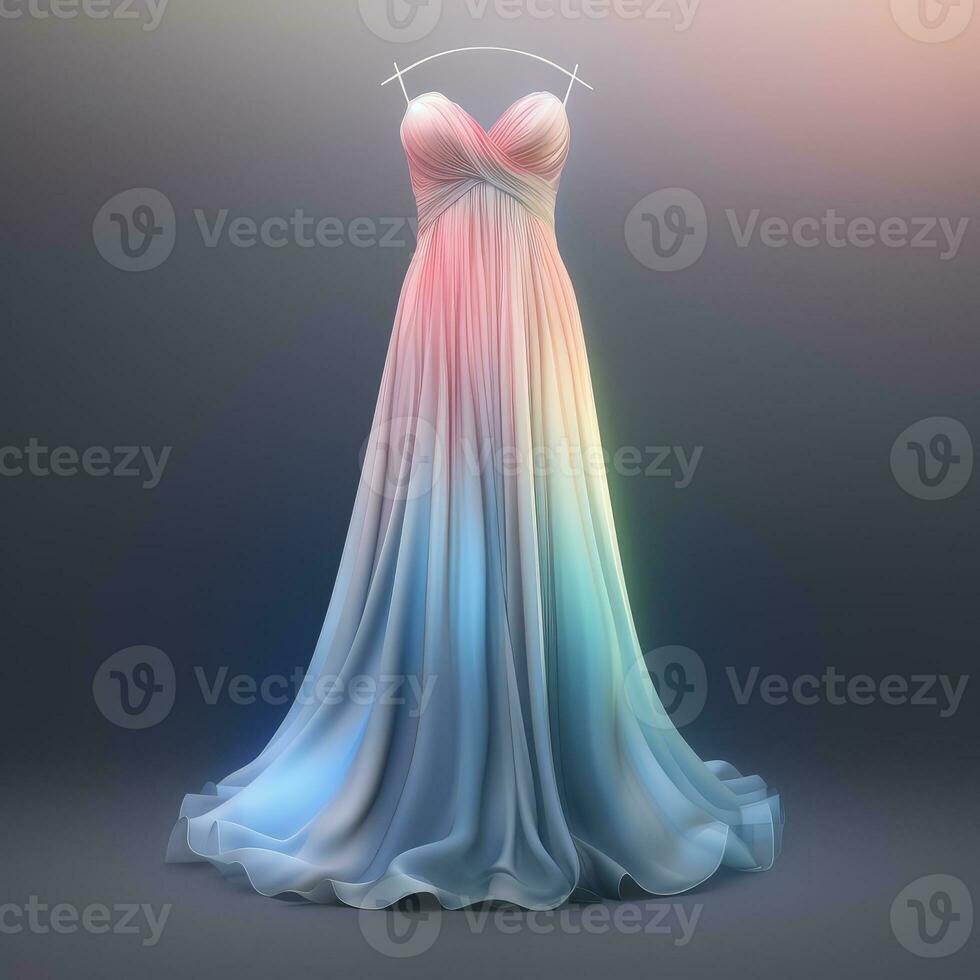Ai Generative Photo of a woman dress