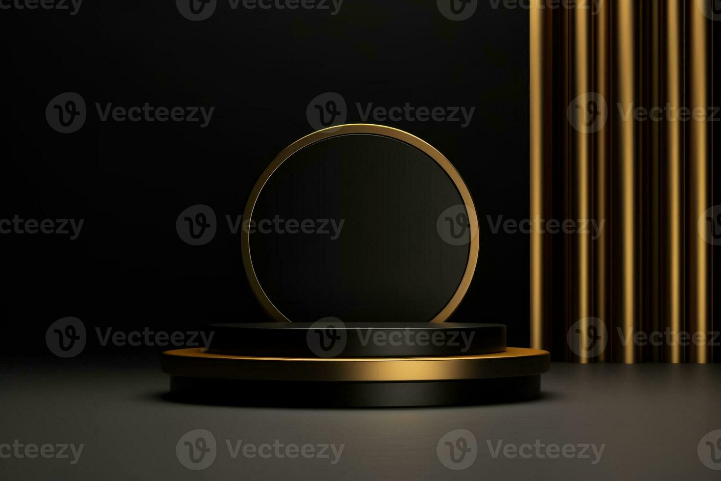 Ai Generative Photo of a podium for product presentation