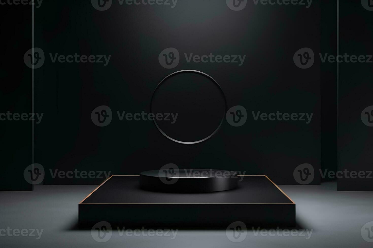 Ai Generative Photo of a podium for product presentation