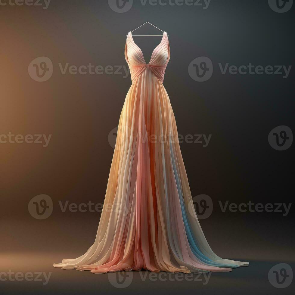 Ai Generative Photo of a woman dress