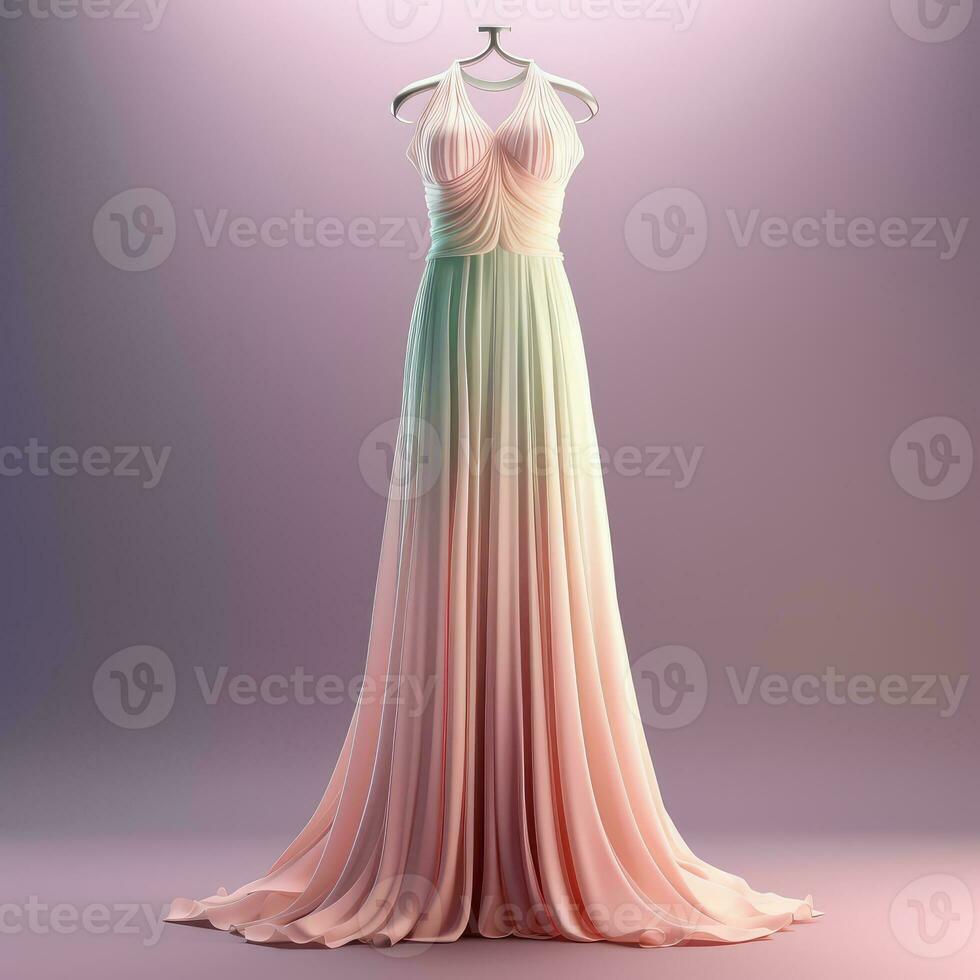 Ai Generative Photo of a woman dress