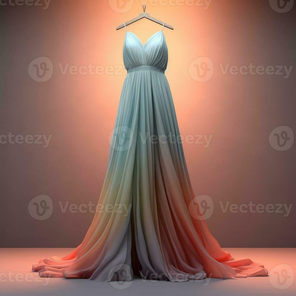 Ai Generative Photo of a woman dress