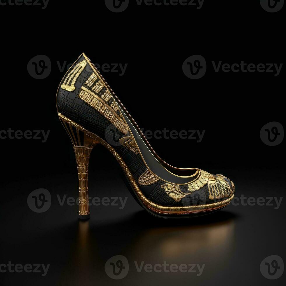 Ai Generative Photo of a woman shoes