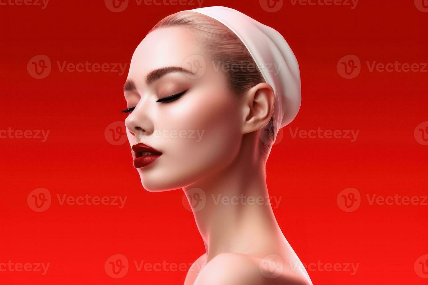 Ai Generative Photo portrait of a woman