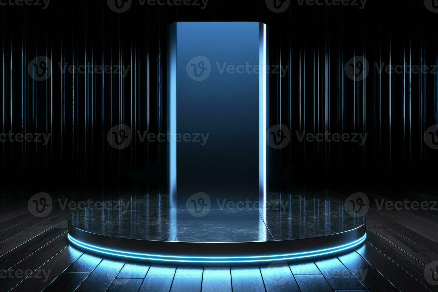Ai Generative Photo of a podium for product presentation