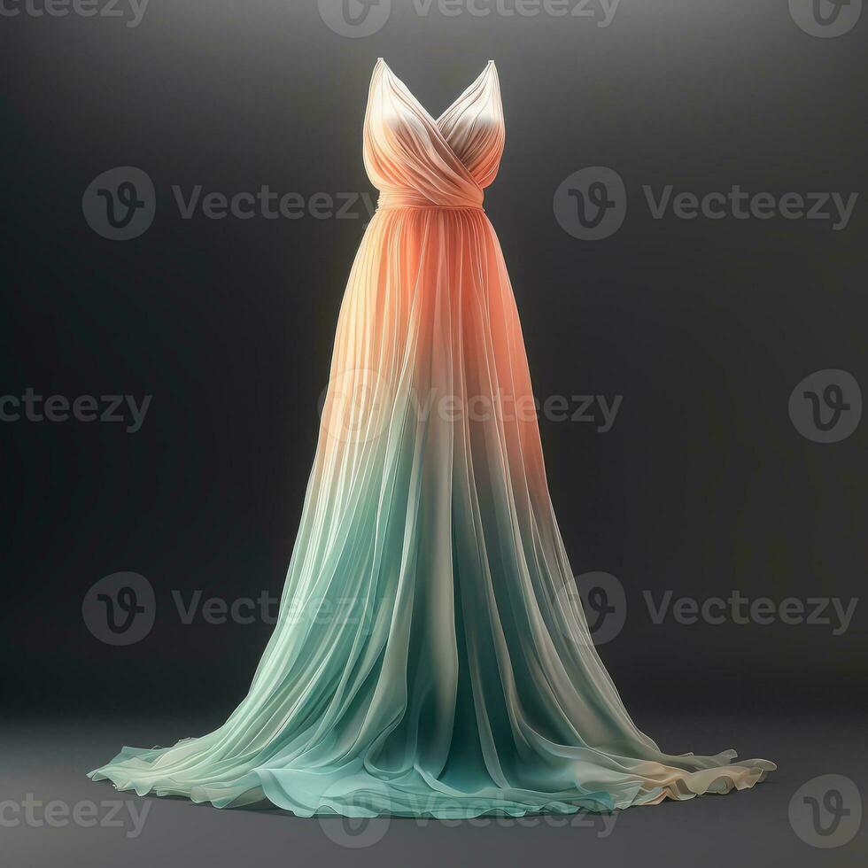 Ai Generative Photo of a woman dress
