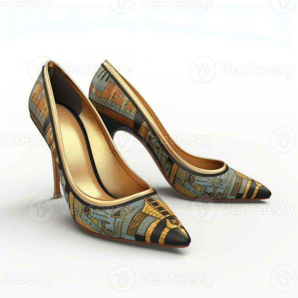 Ai Generative Photo of a woman shoes
